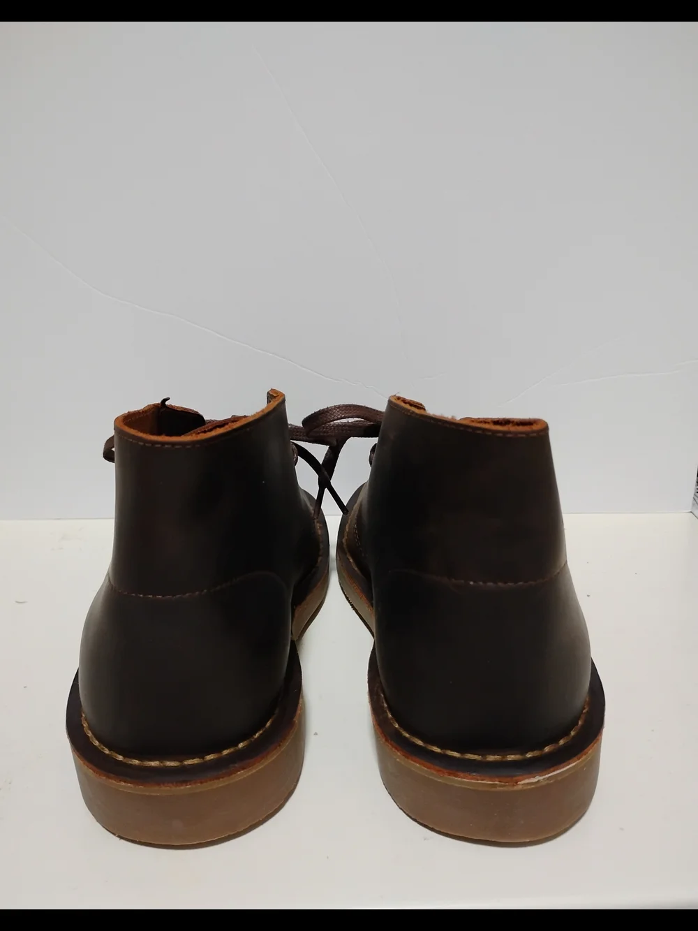 Clarks Brown Leather Men’s Chukka Boots